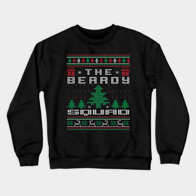 Ugly Christmas Sweater The Beardy Squad Xmas Crewneck Sweatshirt by Bullenbeisser.clothes